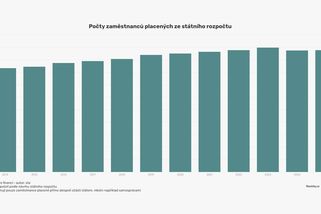Za deset let přibyly desítky tisíc státních zaměstnanců, jsou to především učitelé - Novinky